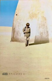予約販売 輸入 ほぼポスターサイズ 中判ポスター写真 フレームなし 約60.5 x 41cm 米国版 スターウォーズ　エピソード1 Star Wars Episode 1 The Phantom Menacer 予約締め切り後、3、4週間後に発送予定　発売予定日：2026/5/25