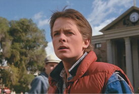 (ほぼA4サイズ) ミニポスター写真 米国版 バックトゥザフューチャー マイケルJフォックス Back to The Future Michael J. Fox 映画 写真 輸入品 8x12インチサイズ 約20.3x30.5cm