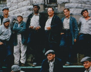 �V���[�V�����N�̋�� The Shawshank Redemption �f�� �ʐ^ �A���i ��20.3x25.4cm.