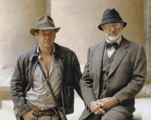 �C���f�B�W���[���Y �n���\���t�H�[�h �V���[���R�l���[ Indiana Jones Harrison Ford Sean Connery �f�� �ʐ^ �A���i 8x10�C���`�T�C�Y ��20.3x25.4cm.