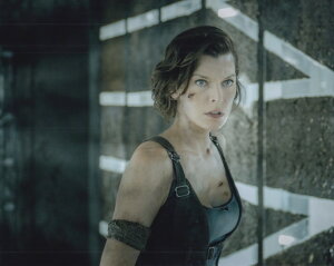 �o�C�I�n�U�[�h �~���W�����H���B�b�` Resident Evil Milla Jovovich �f�� �ʐ^ �A���i 8x10�C���`�T�C�Y ��20.3x25.4cm.
