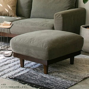 帆布生地スツール(3人掛け追加商品/カラーバリエーション)【ienowa/マリエッタ】Sofa ソファ オットマン 3色 ネイビー グレー カーキ フェザー 撥水処理 しなやか 風合い 家