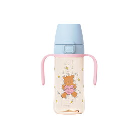 【新発売記念★30%OFF】【公式】MOYUUM [モユム] ストローカップ HUG BEAR 270ml PPSU製 ベビーストローボトル ストローマグ 360度 ストロー 漏れない 逆流防止 ワンタッチ ベビーマグ お祝い 出産祝い ギフト プレゼント 赤ちゃん ベビー コップ トレーニング 6ヶ月以上
