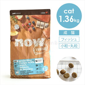 ナウ フレッシュ（NOW FRESH） グレインフリー フィッシュアダルトキャット 1.36kg 猫 キャットフード ドライフード 成猫 魚 小粒