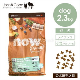 ナウ フレッシュ（NOW FRESH） グレインフリー スモールブリード フィッシュアダルト 2.3kg 犬 ドッグフード ドライフード 成犬 小粒 魚【公式販売店舗】