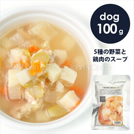 POCHI（ポチ） 5種の野菜と鶏肉のスープ 100g ドッグフード ウェットフード レトルト
