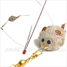 キャットキャッチャー 大きめの猫じゃらし ねこじゃらし オモチャ 丈夫な猫じゃらし