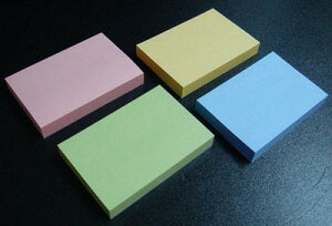 IWitⳎ75mm×50mmӂpXeJ[4Zbg1pbh 100