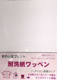 耐洗紙ワッペン　5枚入