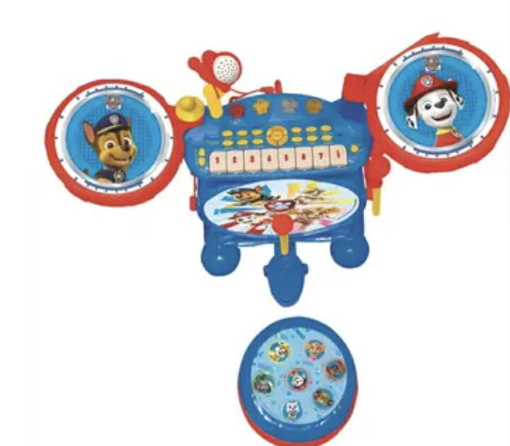 楽天市場】パウパトロール 電子ドラムセット PawPatrol クリスマス 