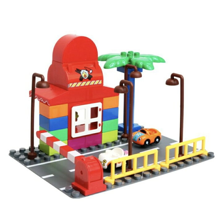 楽天市場】【道路タイプ】レゴデュプロ ブロック 互換 プレート LEGO  