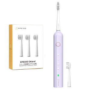 �_�{�����聚15��OFF�N�[�|���^�d�����u���V �R�^ 180���ԘA���g�p�y�ւ��u���V2�{�t�z���g���u���V EPEIOS Okare! ET003 �d�����u���V ���g�� ������ IPX7�h�� �É� �U�����u���V 4���ԋ}���[�d ��