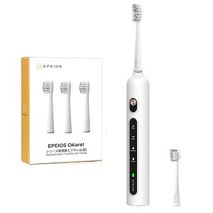 �_���Ԍ��聚20��OFF�N�[�|���^�d�����u���V �G�y�C�I�X EPEIOS Okare! ET003 ���g�� �É� 180���g�p IPX7�h�� USB�[�d �ւ��u���V�t ���g���u���V �f���^���P�A ���C���� �v���[���g �M�t�g