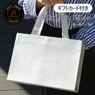 【ギフトカード付き】ギフト用 紙袋 280*200*100mm バスボム用紙袋 電動歯ブラシ用紙袋 ギフト プレゼン…