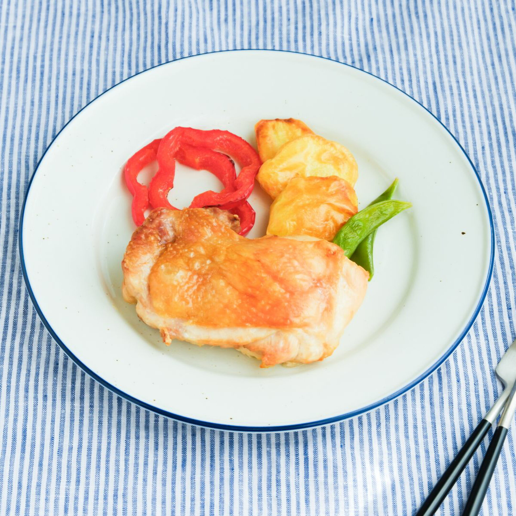 皮パリッ！チキンソテーの料理写真
