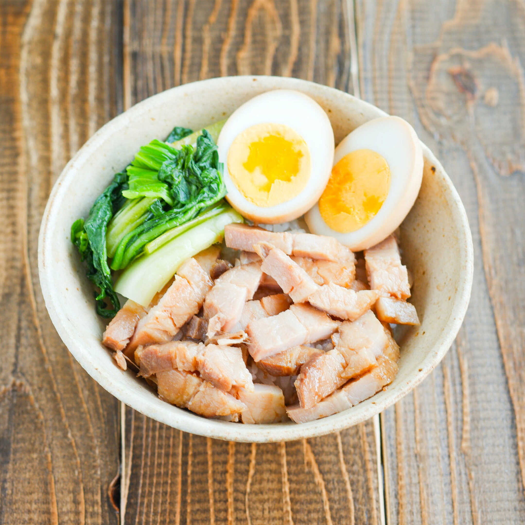 HUGで作る煮豚の料理写真