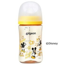 【ピジョン】母乳実感　哺乳びん　プラスチック　Disney　240ml　1個 ※お取り寄せ商品【RCP】