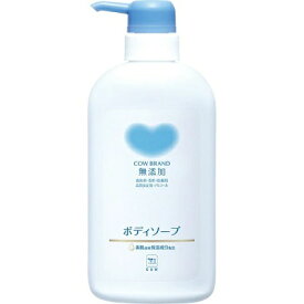 【牛乳石鹸共進社】カウブランド　無添加　ボディソープ　ポンプ付　本体　500ml ※お取り寄せ商品【RCP】