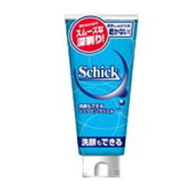 【シックジャパン】シック　洗顔　シェービングジェル　180g☆日用品※お取り寄せ商品【RCP】