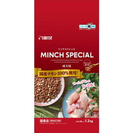 【お得な6個セット】【サンライズ】ミンチスペシャル　小型犬　1．2kg ☆ペット用品 ※お取り寄せ商品【賞味期限：3ヵ月以上】【RCP】