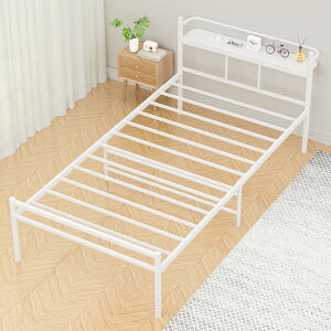 PRTONE �x�b�h�t���[�� �x�b�h �V���O�� �p�C�v�x�b�h �{�I 2���R���Z���g �ω׏d300Kg �V���O���x�b�h ���� �É� ��� �ʋC �ϋv �ׂ��ǂӂ�[�� �x�b�h��30cm���[��� bed frame single �g���ȒP �H