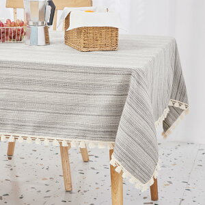 Deconovo �e�[�u���N���X �e�[�u���J�o�[ �_�C�j���O�e�[�u���N���X �����` ���� ����h�~ �^�b�Z���t�� �k�� �������ȒP ��130x��280cm �i���C�g�O���[�j