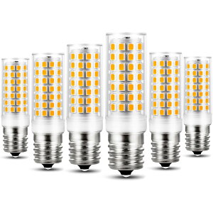 GOHDLAMP LED�d�� E17 �d���F ����d��5W LED �d�� E17���� 60W 2700K 580���[���� 360°�S�����L�z�� �����Ή� �������Ή� ���{PSE�F�؍� �ȃG�l (�d���F, 6�Z�b�g)