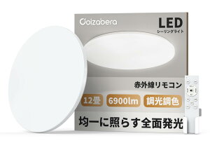 Coizabera LEDV[OCg 12 60W Px 6900lm F d铔 ^ ԊOR VƖ V[OCg  dC LedCgu Ceiling Light 12Q/rO