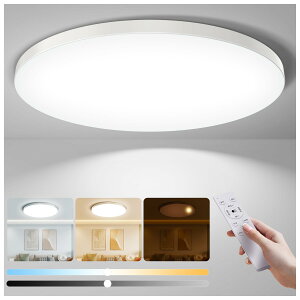 Coizabera LED シーリングライト 32W 3990lm 8畳 調光調色 豆電球常夜灯 天井照明器具 おしゃれ 蛍光灯 リモコン付き スマホAPP操作 和室/洋室/寝室/玄関/リビング/キッチン適用