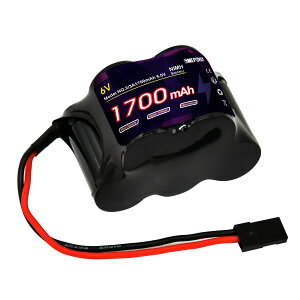 EMEPOVGY 6V jbPf obe[ 1700mAh Ni-MH U^ [d HitecvOt WR M@p