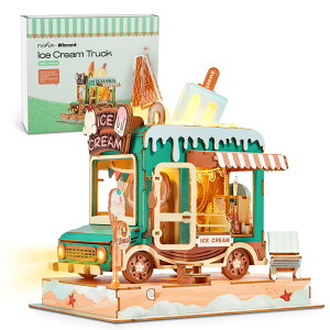 FUNPOLA ���̃p�Y�� 3D�p�Y�� �ؐ��p�Y�� DIY�~�j�`���A �N���t�g�L�b�g �g�ݗ��ăL�b�g LED���C�g�t�� ���� �Ƃ̑��� �m��ߋ� �q���Ƒ�l���� �������t�� ���蕨 �M�t�g�A�C�f�A 184PCS (�A�C