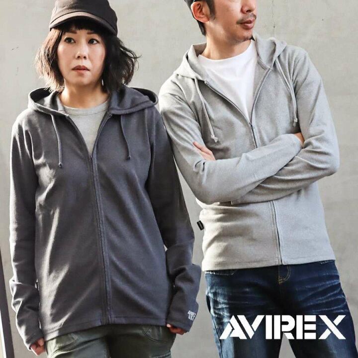 楽天市場】AVIREX アビレックス アヴィレックス パーカー ジップ 