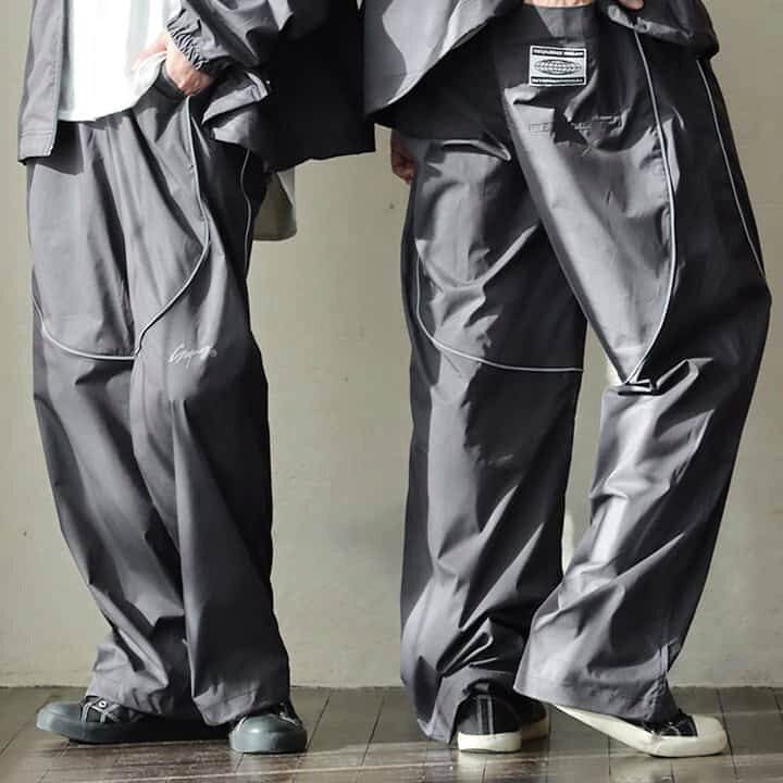 楽天市場】パンツ ワイドパンツ メンズ レディース ウエストゴム 
