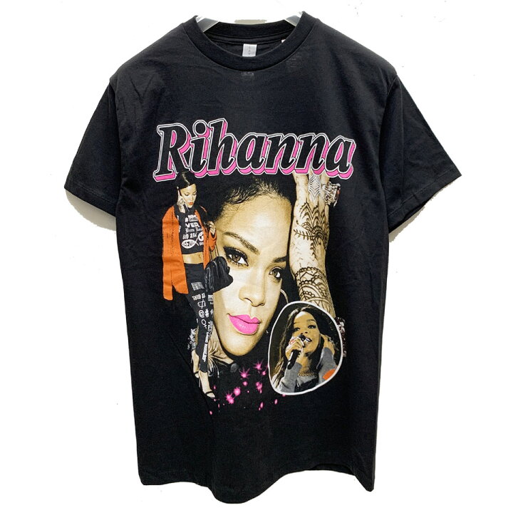 楽天市場】リアーナ RIHANNA S/S Tee ラップTシャツ アーティストT  