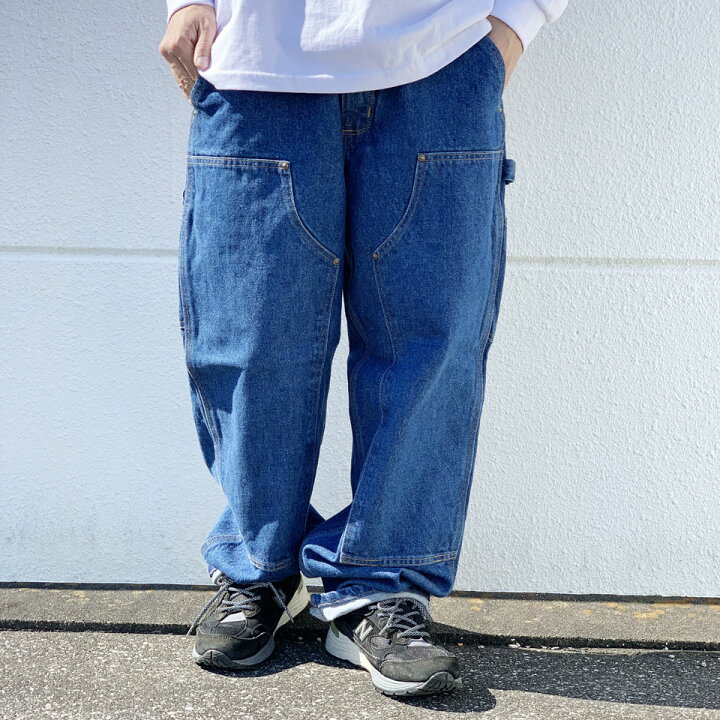 楽天市場】カーハート CARHARTT ダブルニー デニム W FRONT WASHED  