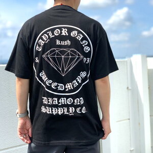 S2F _CAhTvC DIAMOND SUPPLY Co. TVc TAYLOR GANG OG SEAL S/S Tee  EBYJt@ WIZ KHALIFA R{ ubN  BLACK Cu[  ROYAL