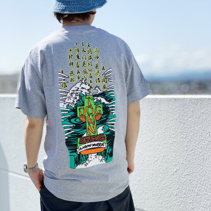 楽天市場】全2色 ドッグタウン DOG TOWN Tシャツ AARON MURRAY KANJI S 
