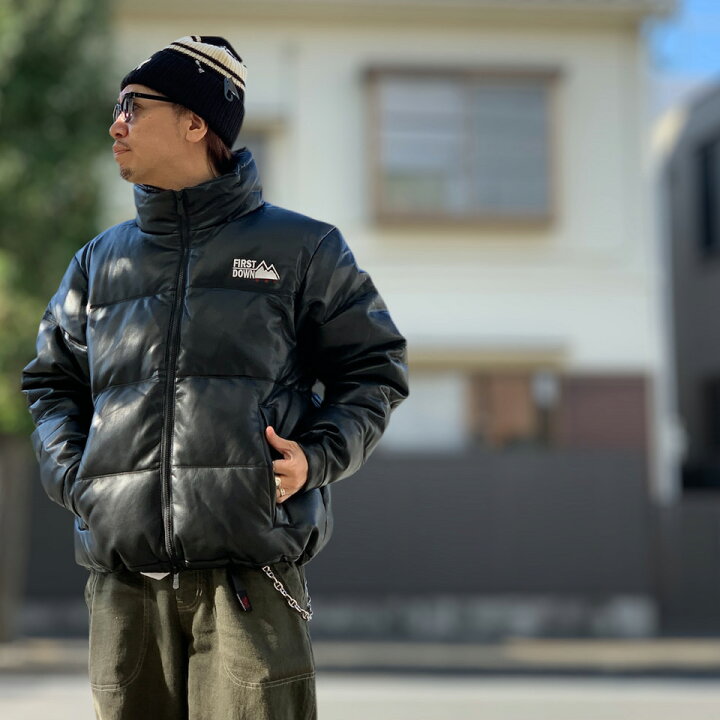 楽天市場】【SALE 40%OFF】ファーストダウン FIRST DOWN PUレザー 