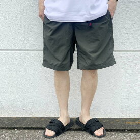 グラミチ GRAMICCI ショーツ NYLON LOOSE SHORTS ショートパンツ ナイロンショーツ ルーズショーツ グラミチショーツ ブラックインク 黒 BLACK INK G3SU-P070