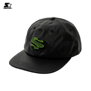 �C���^�[�u���[�h INTERBREED �L���b�v STARTER Genuine Leather Snapback (DOLLAR) ���U�[ �{�v �X�^�[�^�[ �u���b�N �� BLACK IB25AW06