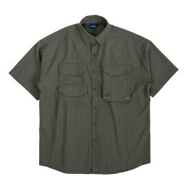 インターブリード INTERBREED 半袖シャツ COOLMAX Ventilation Shirts オリーブ OLIVE クールマックス