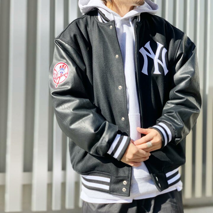 楽天市場】ファナティクス FANATICS スタジャン STADIUM JACKET - NY  