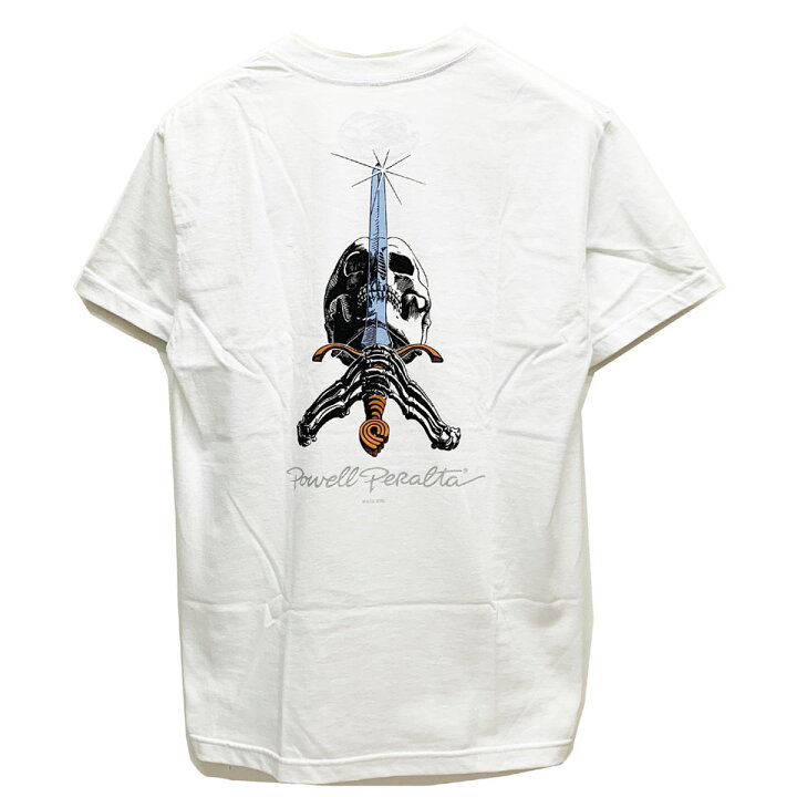 楽天市場】パウエルペラルタ POWELL PERALTA Tシャツ SKULL&SWORD S/S 