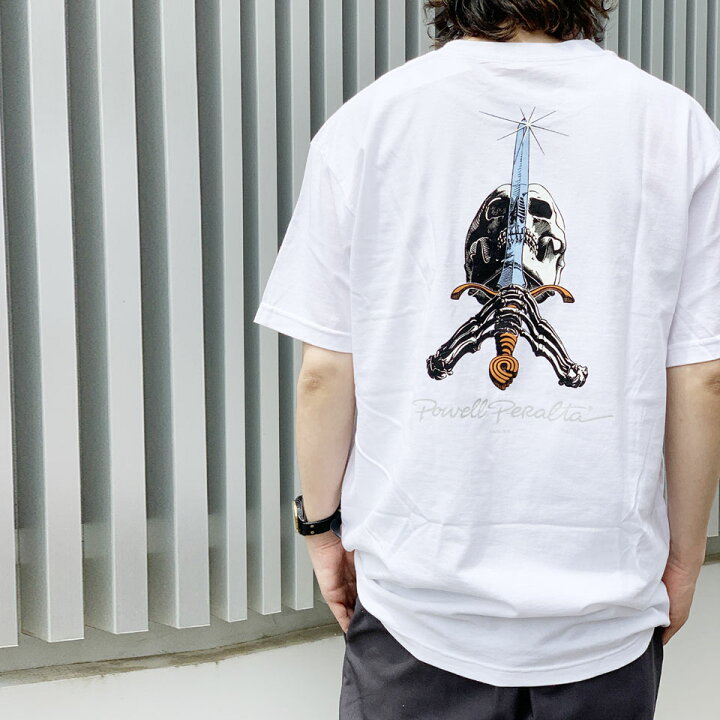 楽天市場】パウエルペラルタ POWELL PERALTA Tシャツ SKULL&SWORD S/S 