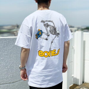 �S4�F �p�E�G���y�����^ POWELL PERALTA T�V���c SKATE BOARD SKELTON S/S Tee �X�P�[�g�{�[�h�X�P���g�� �z���C�g �u���b�N �l�C�r�[ �C�G���[ �� �� �� ���F ���