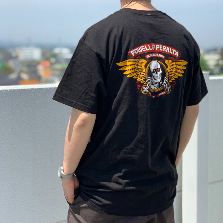 楽天市場】全3色 パウエルペラルタ POWELL PERALTA Tシャツ WINGED 