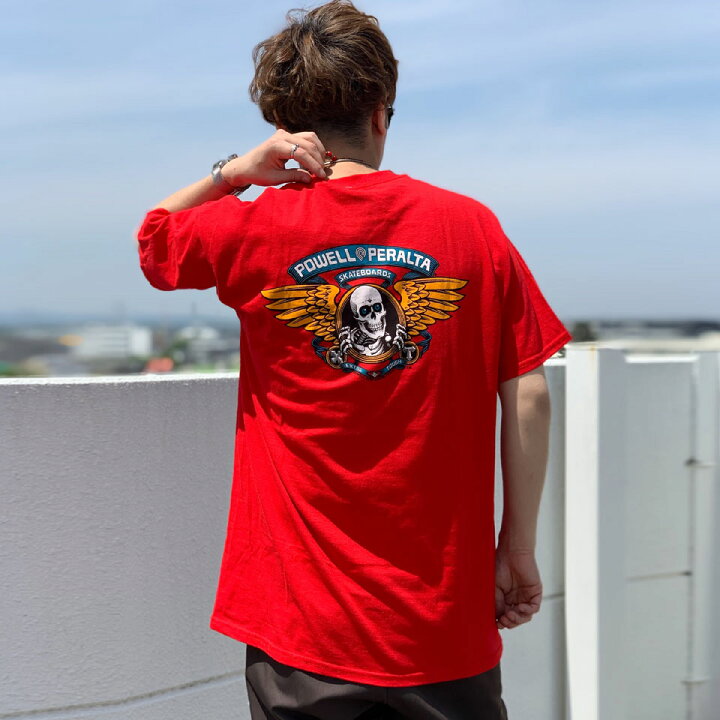 楽天市場】全3色 パウエルペラルタ POWELL PERALTA Tシャツ WINGED 
