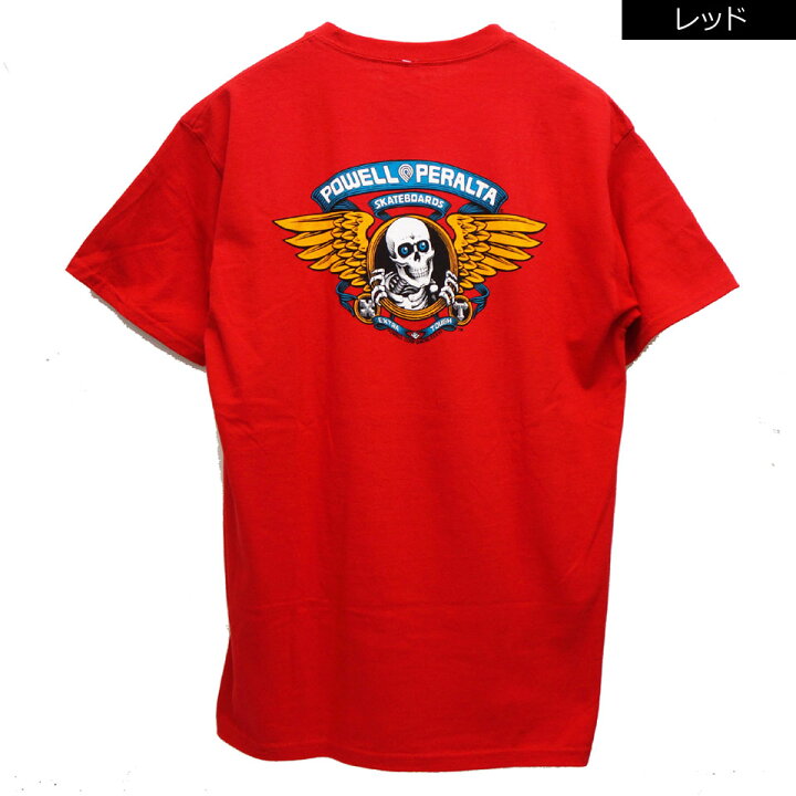 楽天市場】全3色 パウエルペラルタ POWELL PERALTA Tシャツ WINGED 