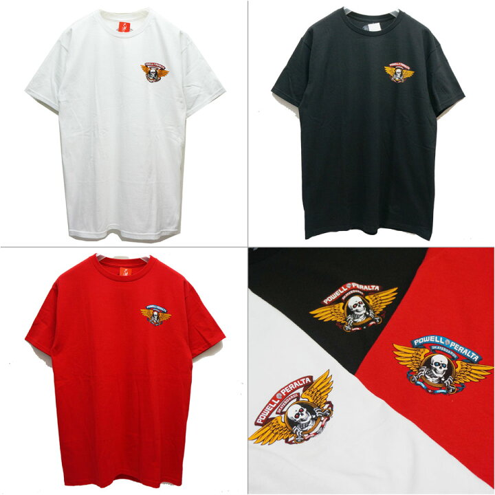 楽天市場】全3色 パウエルペラルタ POWELL PERALTA Tシャツ WINGED 