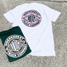 全2色 インディペンデントトラックス INDEPENDENT TRUCKS Tシャツ BTG SUMMIT S/S Tee 2023 SUM 定番ロゴ バックプリント ホワイト グリーン WHITE GREEN 白 緑